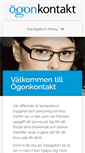 Mobile Screenshot of ogonkontakt.se